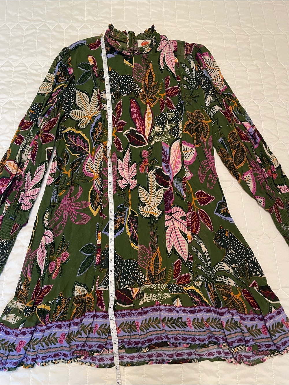 Farm Rio Jungle Mini Dress X Large - Picture 5 of 9